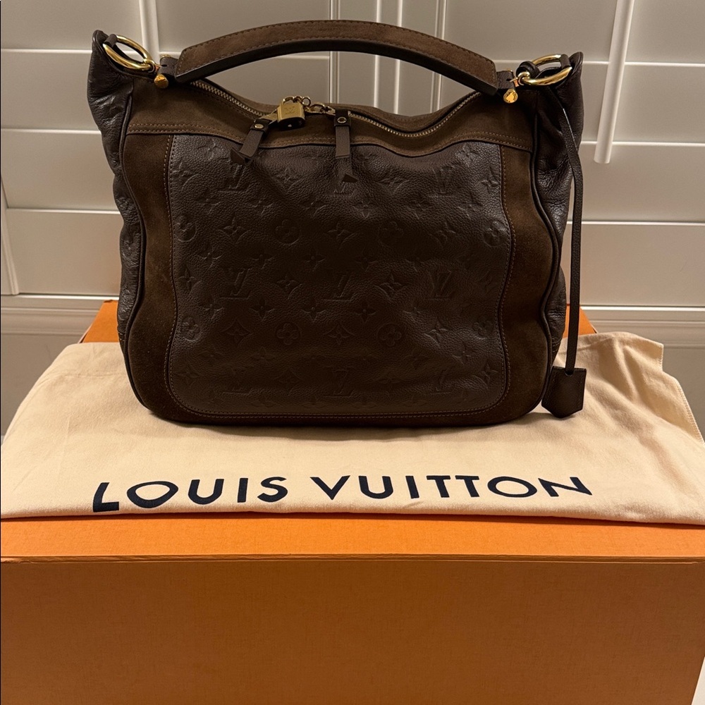 Louis Vuitton Brown Audacieuse GM tote bag - Picture 2 of 16